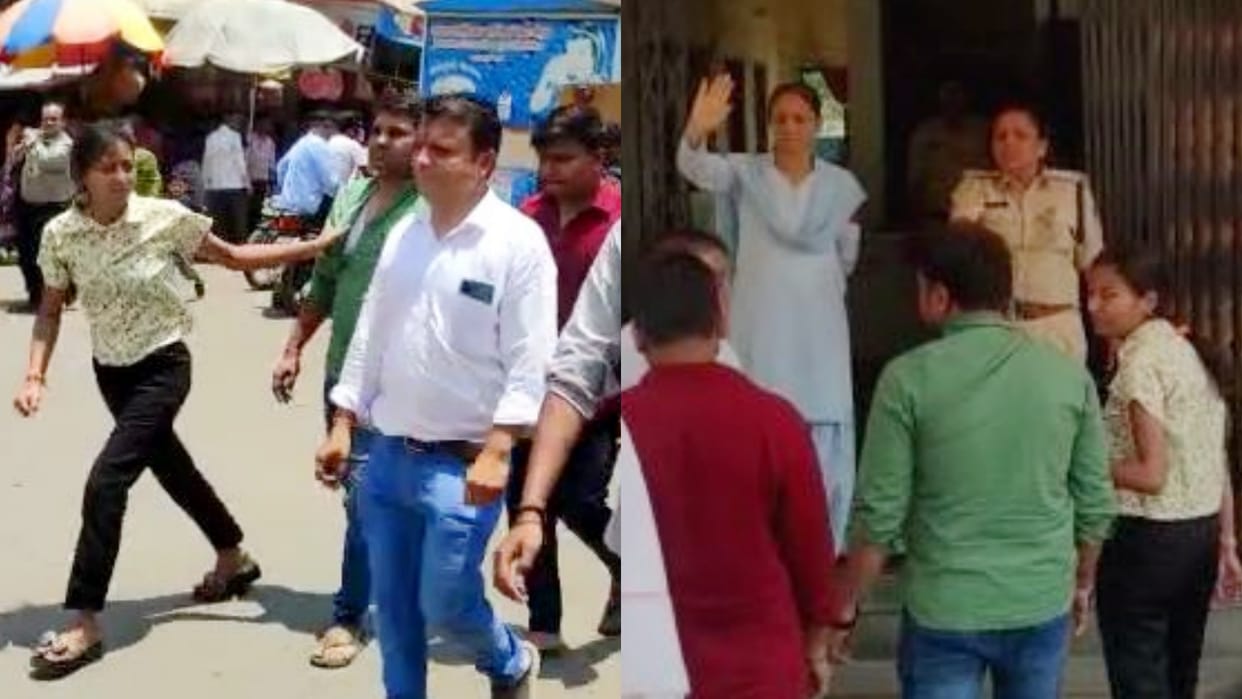 MP News Girl beats up live-in partner for refusing to marry in Khargone