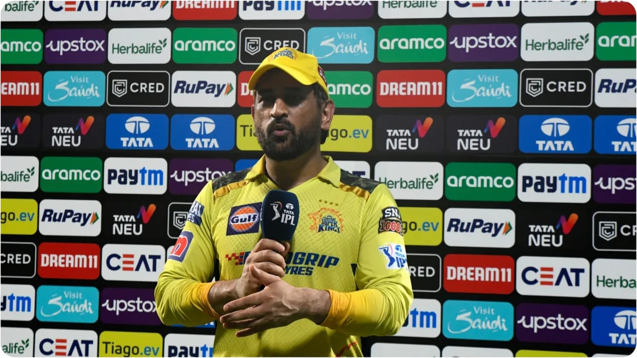 MS Dhoni said we need to improve in powerplay with Fast bowling after defeat against PBKS