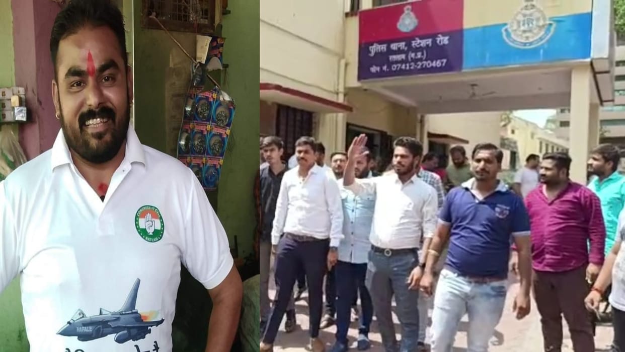 Congress worker arrested for making lewd remarks on PM Modi, case registered after BJP protest