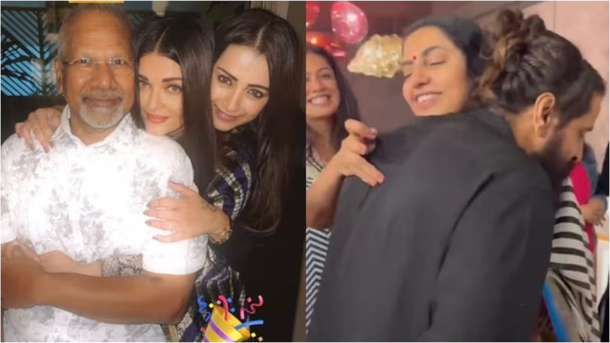 Aishwarya Rai Mani Ratnam Chiyaan Vikram and PS 2 team celebrate film's success in Mumbai