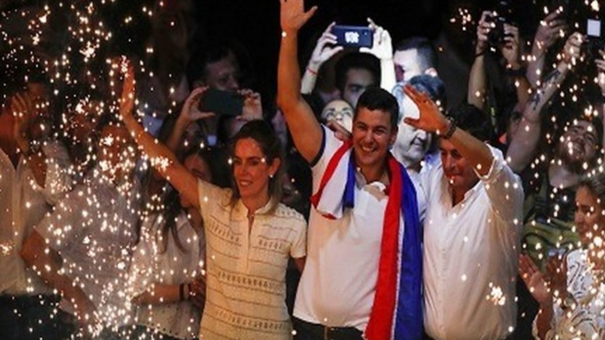 paraguay new president santiago pena wins election usa relation colorado party