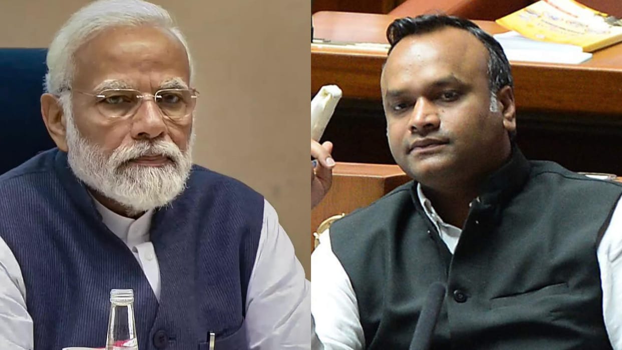 priyank kharge controversial statement on pm modi after mallikarjun kharge poisnus snake karnataka election