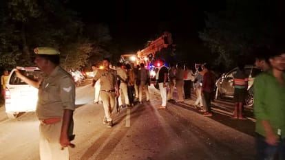 Horrific accident in Pratapgarh: Four including woman killed, four injured, car collided with e-rickshaw