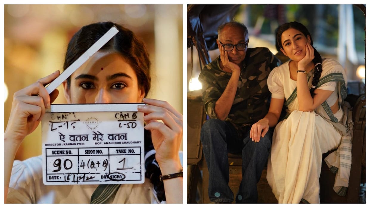 Ae Watan Mere Watan: Sara Ali Khan wrap for movie directed by Kannan Iyer Actress shares note on social media