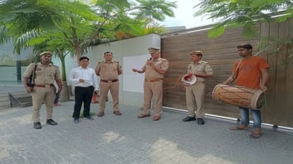 Alliance Builders commercial building and garden attached in Bareilly