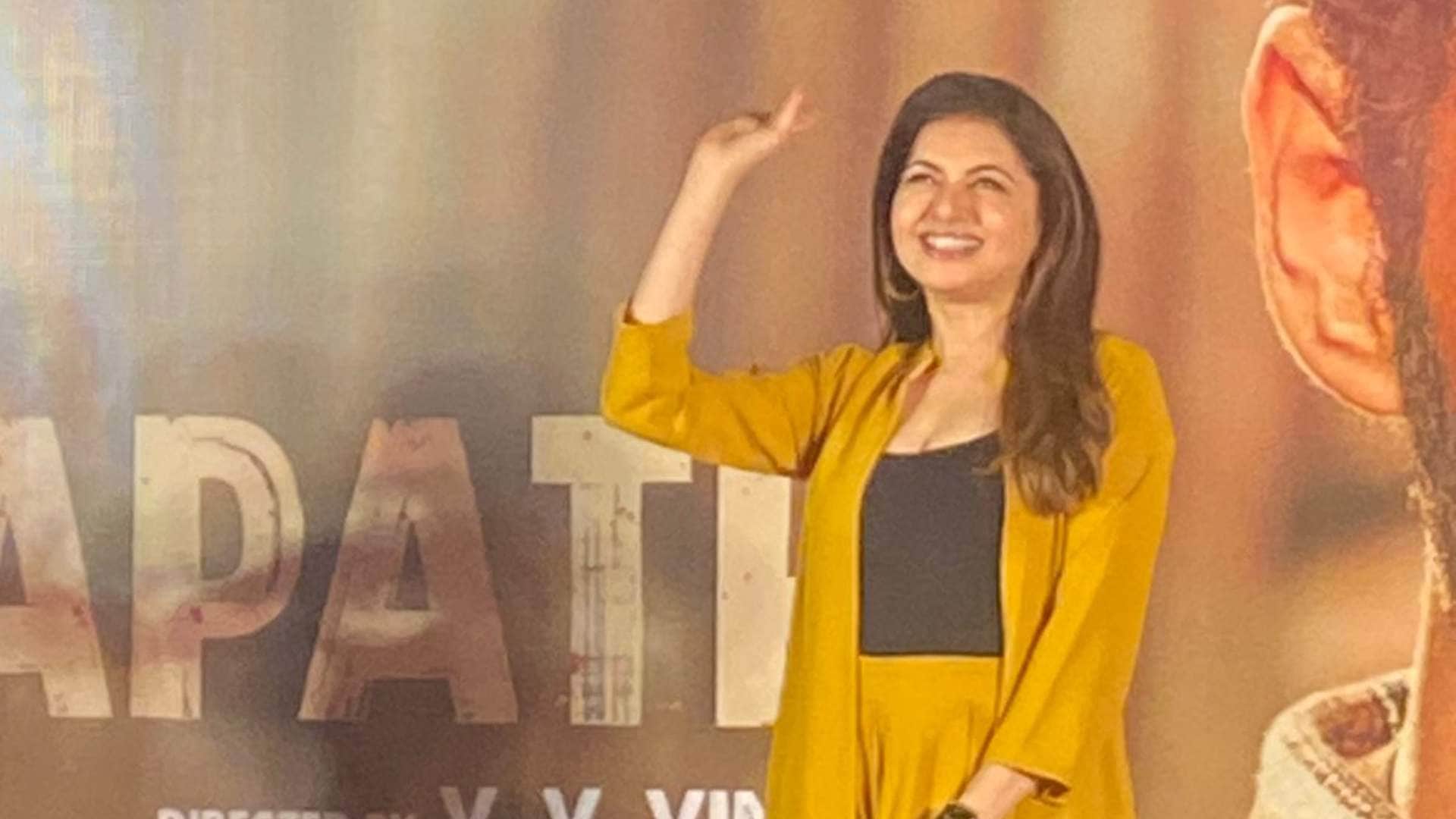 Bellamkonda Sai Sreenivas first hindi movie Chatrapathi Trailer launch Jayantilal gada v v Vinayak pen studios