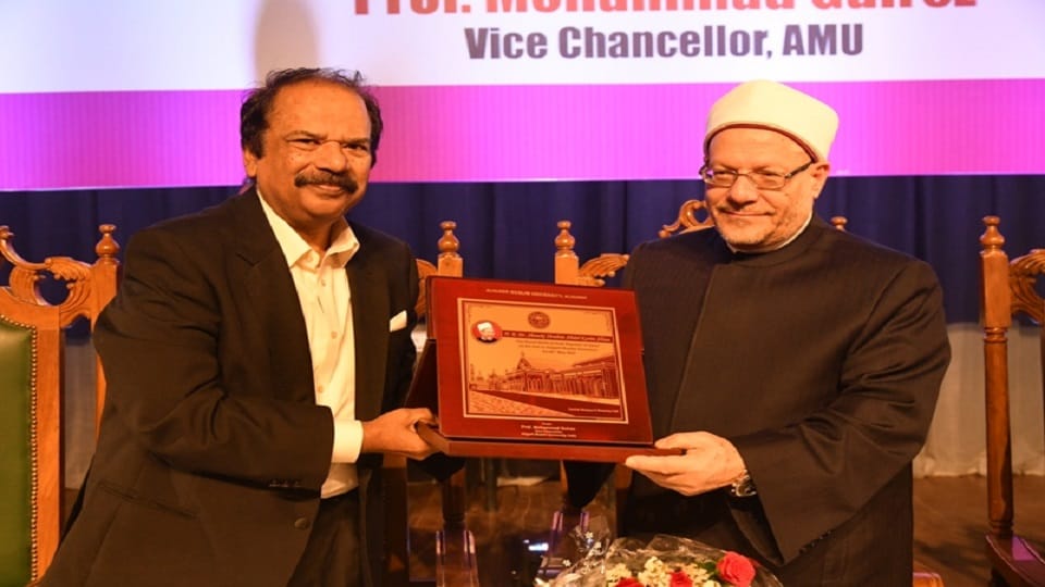 Grand Mufti of Egypt Dr. Shawki Ibrahim Abdel Karim Allam visited AMU