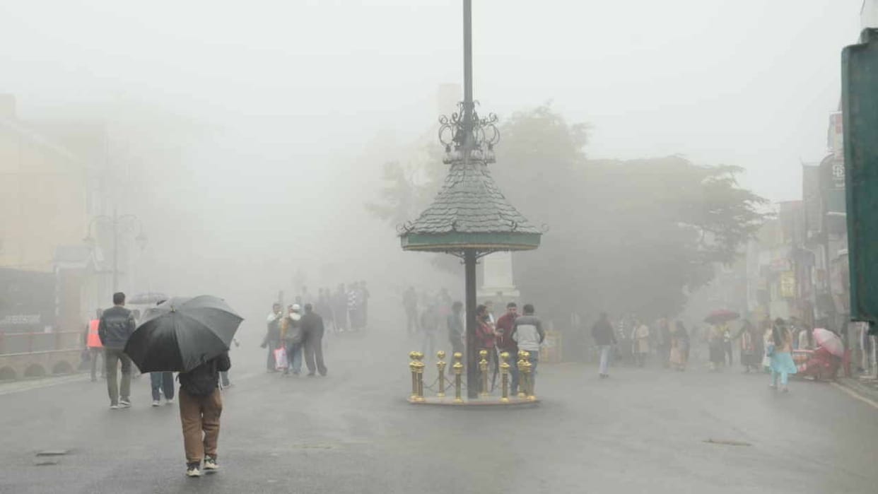 Himachal Weather: rainfall in Shimla, snowfall on high peaks, Darcha-Shinkula-Zanskarroad closed