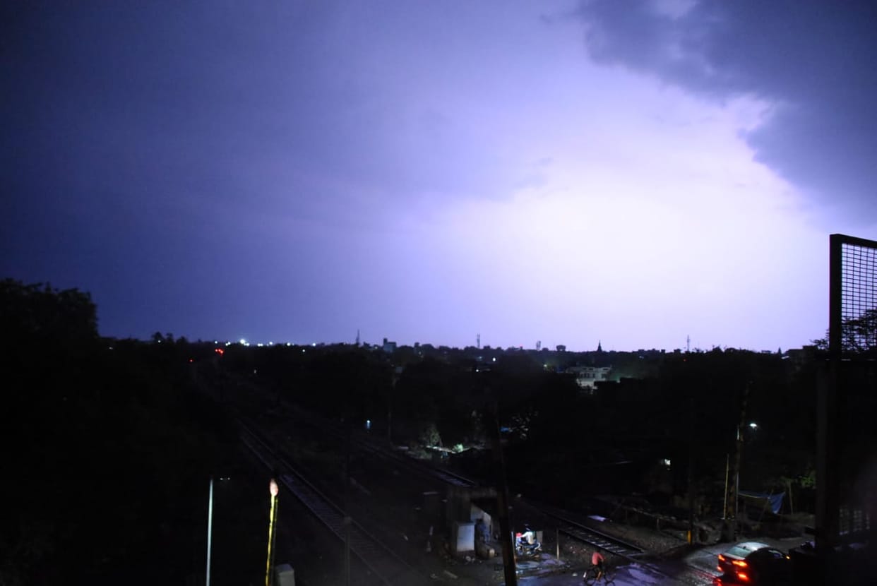 Kanpur Weather Update, 38.4 mm of water rained in May, mercury dropped by eight degrees