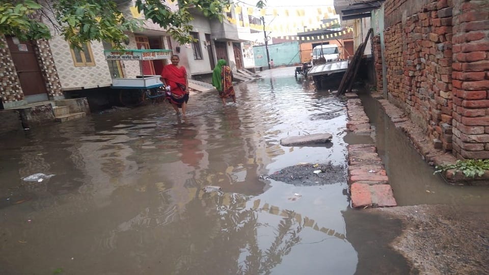 Increased cold due to rain waterlogging