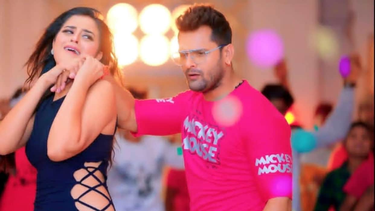 Khesari Lal Yadav new music video release bhojpuri actor danced with actres yamini singh song goes viral