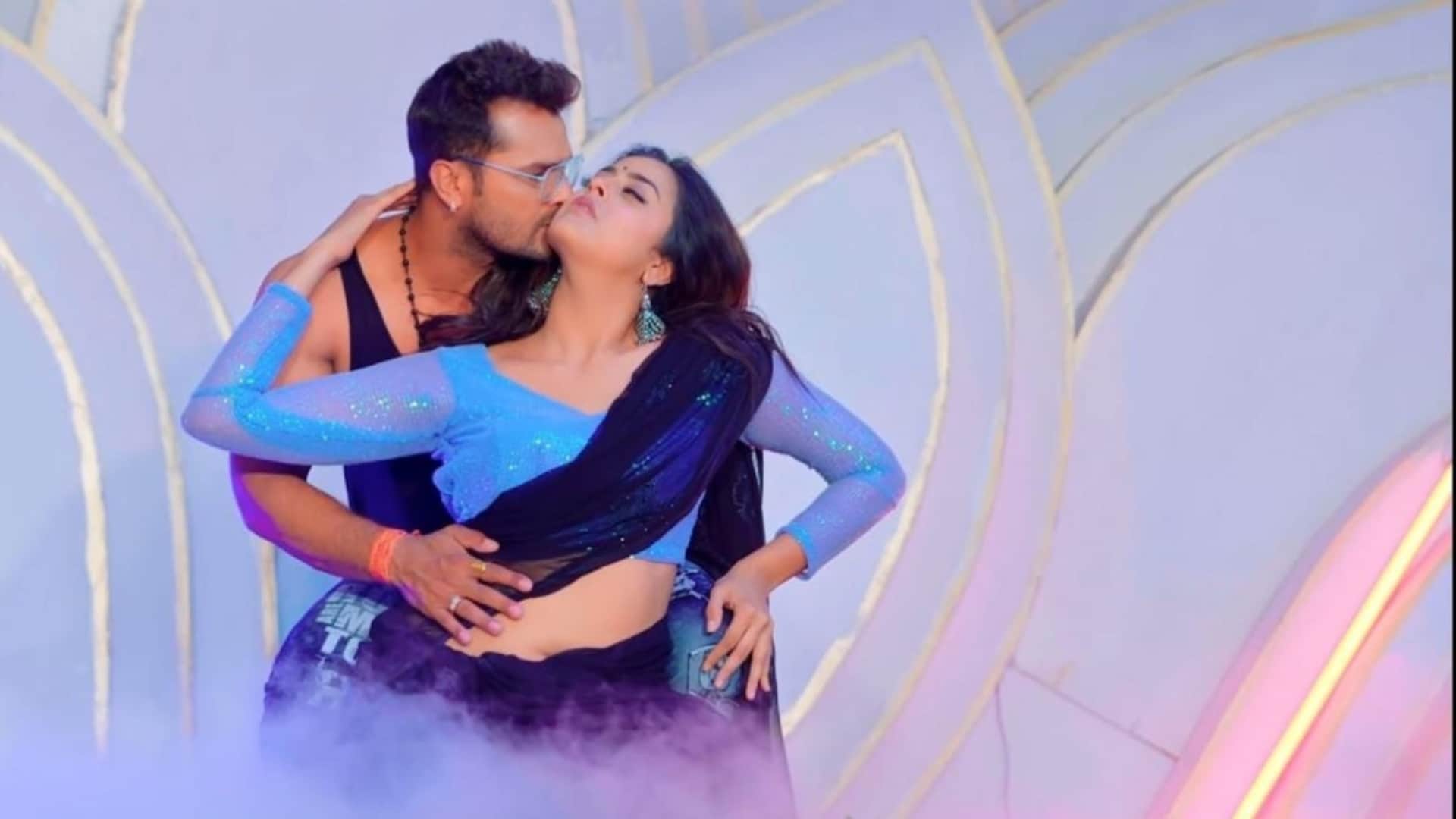 Khesari Lal Yadav new music video release bhojpuri actor danced with actres yamini singh song goes viral