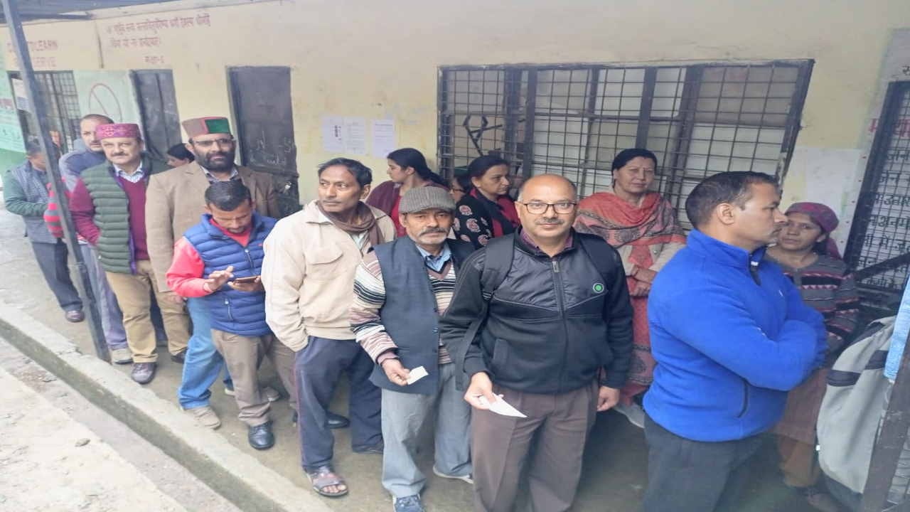 MC Shimla Election latest update: Enthusiasm for voting from youth to elders, see photos
