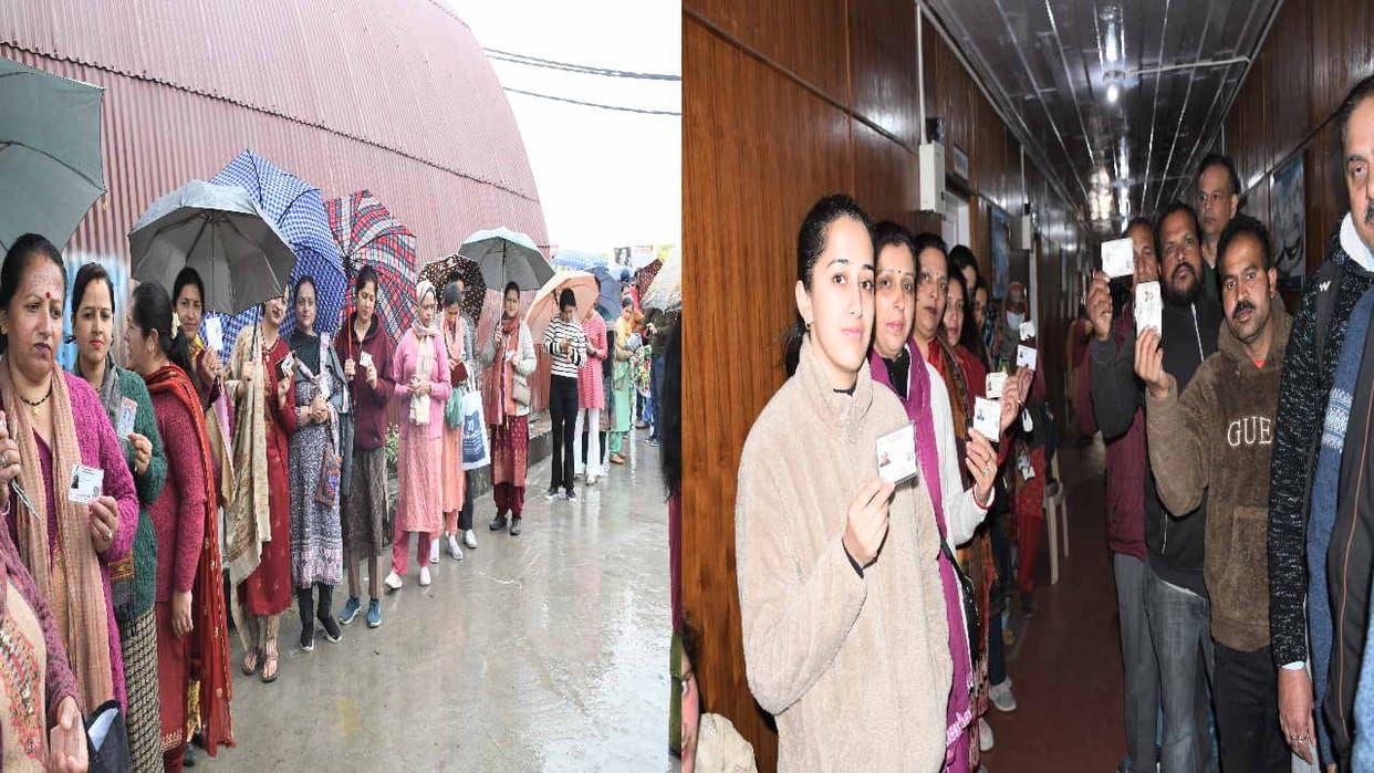 MC Shimla Election: 58.97 percent polling, results will come on May 4