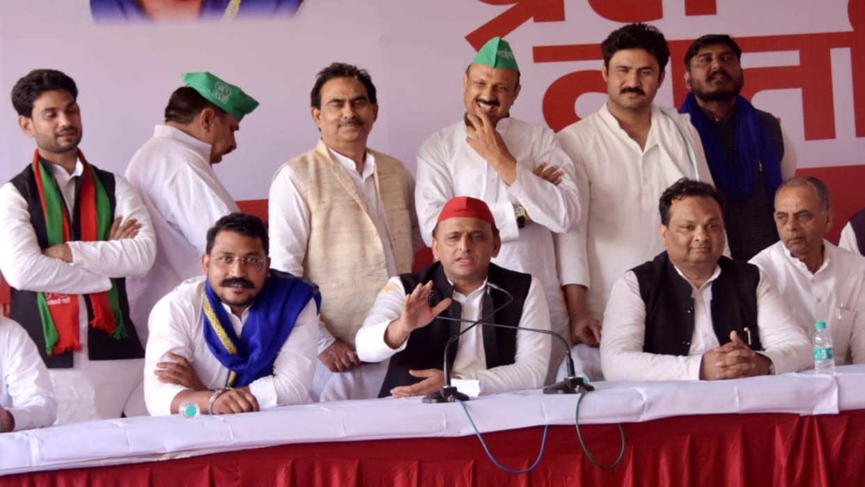 Saharanpur Nikay Chunav: Akhilesh Yadav said that BSP goal is not to defeat BJP, but to stop SP