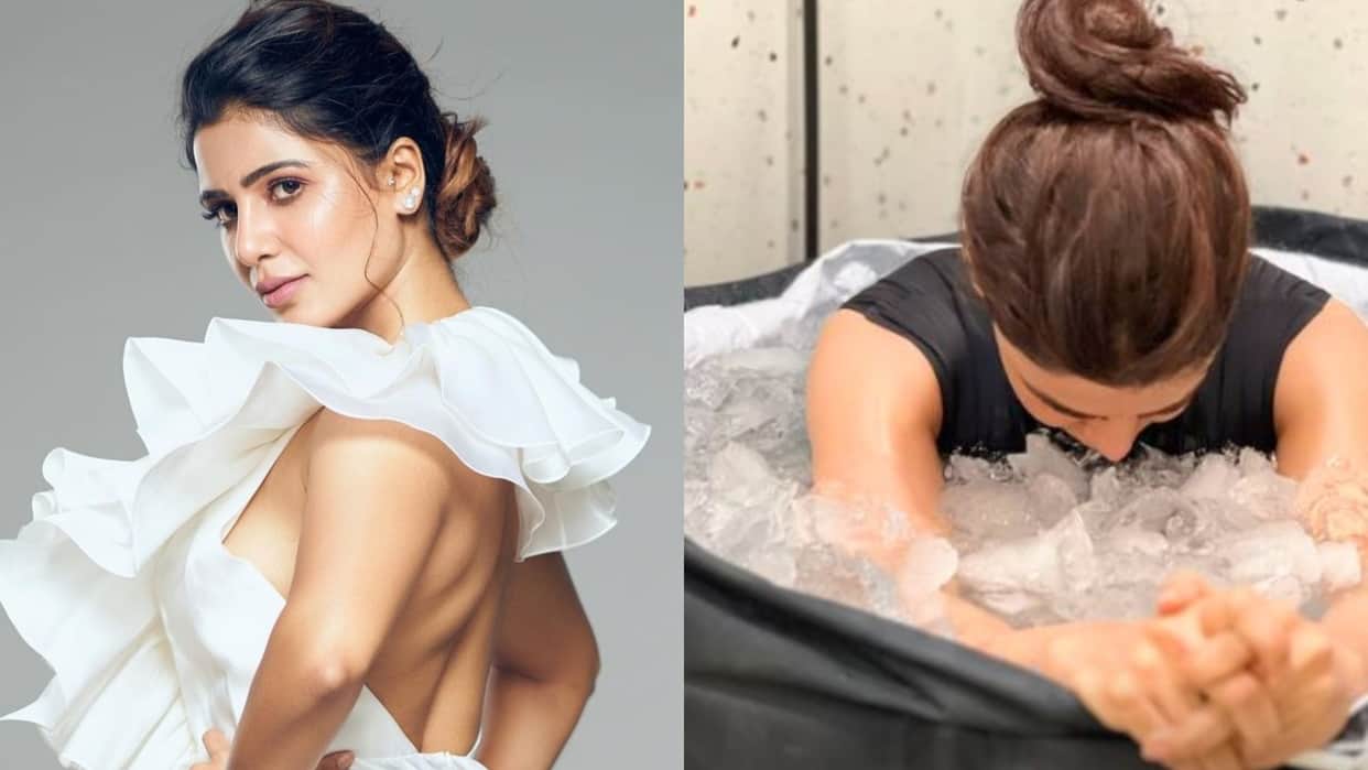 Samantha Ruth Prabhu is tortured with ice bath actress shared photo on social media watch here