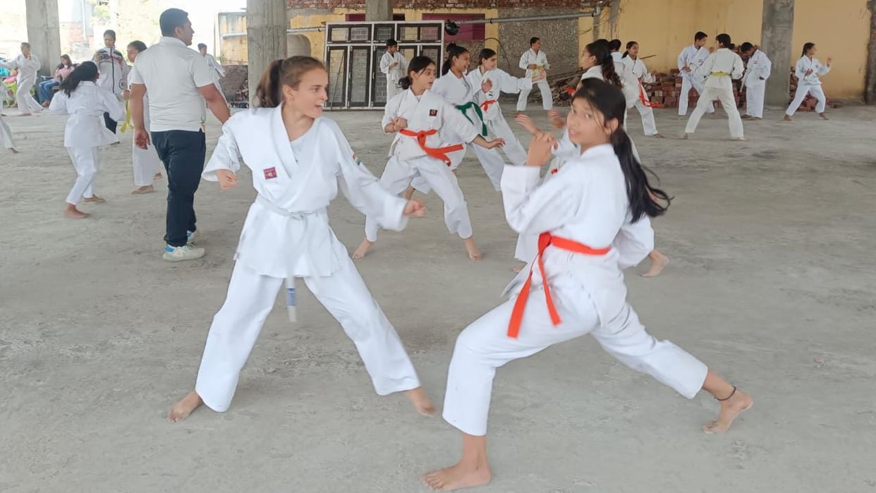 Girls coming forward to learn self defense tricks in Udhampur