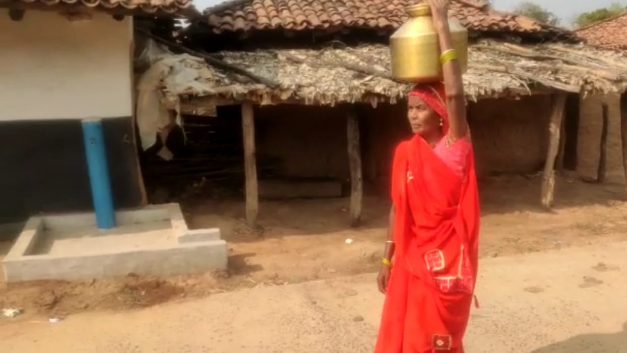 corruption in jal jeevan mission water did not reach tribal village in gpm