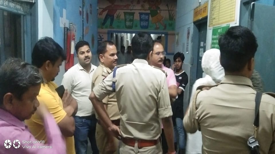 firing on candidate supporters during election campaigning in bareilly