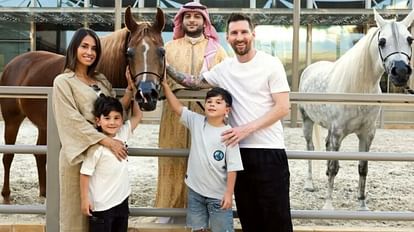 Lionel Messi: पत्नी के साथ घूमने गए मेसी और PSG से हो गए सस्पेंड! जानें क्लब-फुटबॉलर के बीच क्यों हुआ विवाद PSG suspend Lionel Messi with immediate effect over unauthorised Saudi Arabia trip with wife Antonella
