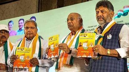Karnataka: बजरंग दल पर प्रतिबंध के कांग्रेस के वादे पर गरमाई सियासत, सड़कों पर उतरने की तैयारी में हिंदू संगठन Karnataka election 2023 congress manifesto ban bajrang dal protest erupted by hindu outfit pm modi
