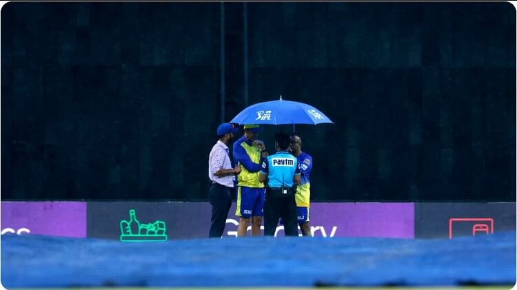 LSG vs CSK Live Score: लखनऊ में बारिश जारी, अब ओवरों की संख्या में कौटती तय, मैच रद्द होने का खतरा