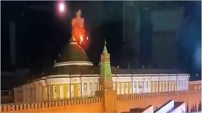 Russia Ukraine War: पुतिन पर ड्रोन हमले की कोशिश! रूस का यूक्रेन पर हत्या की साजिश रचने का आरोप; देखें वीडियो Ukraine tried to attack Russian President vladimir putin with drones volodymyr zelensky Reacts