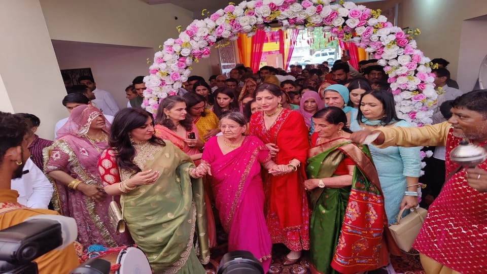 Bhavya Bishnoi engagement with IAS Pari Bishnoi