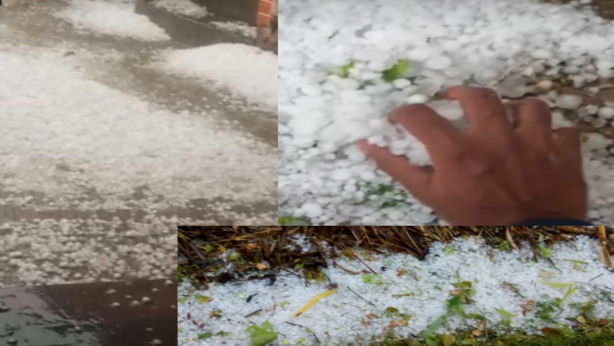 Weather Update: The rain broke the record of 30 years and there was heavy hail in Bijnor