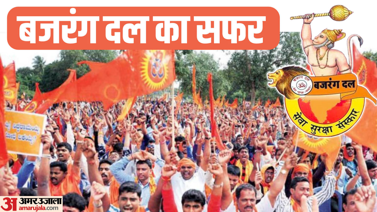 Story of Bajrang Dal: Formed for the security of Rath Yatra, got banned after Babri incident, know about it