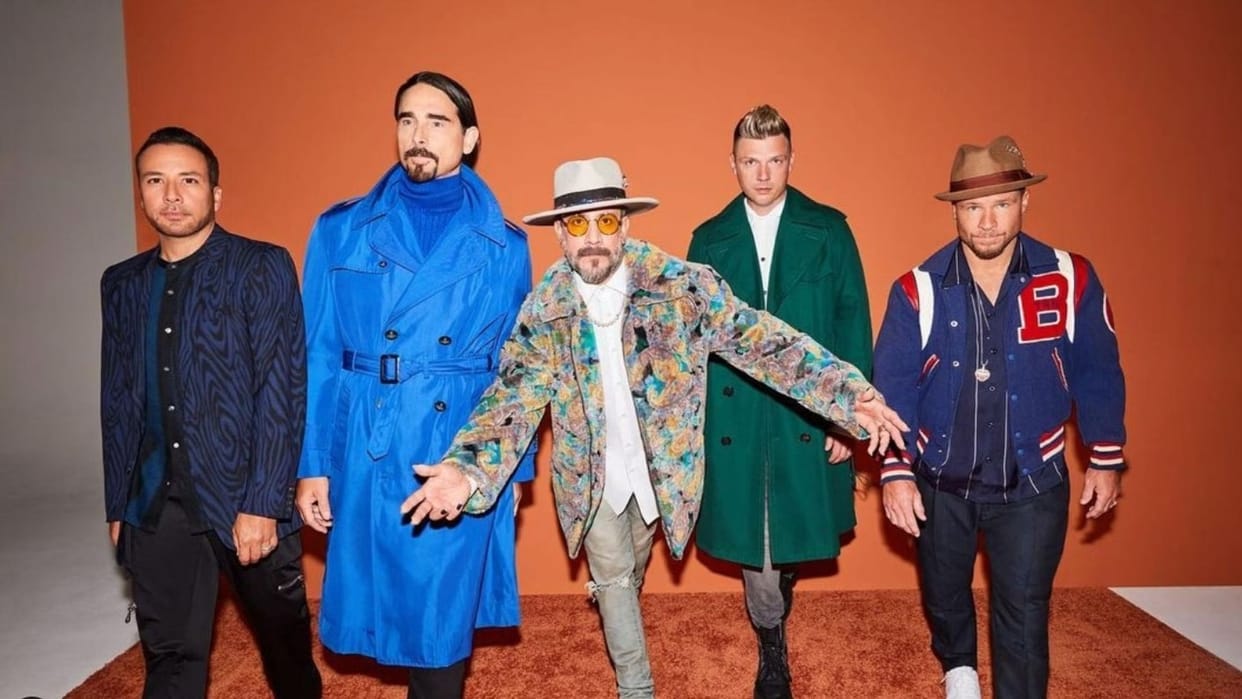 Backstreet Boys arrive in mumbai for the DNA world tour 2023