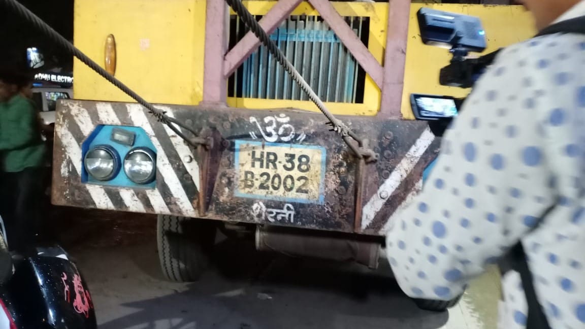 MLA Sanjay Shukla's uncle's name is on the crane that snatched four lives