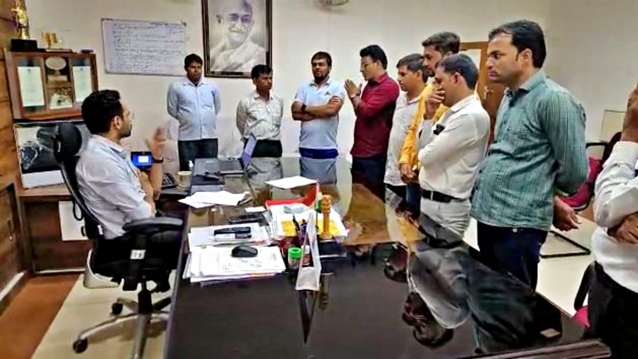 Dausa News Opposition to construction of minority girls hostel on grazing land of religious area