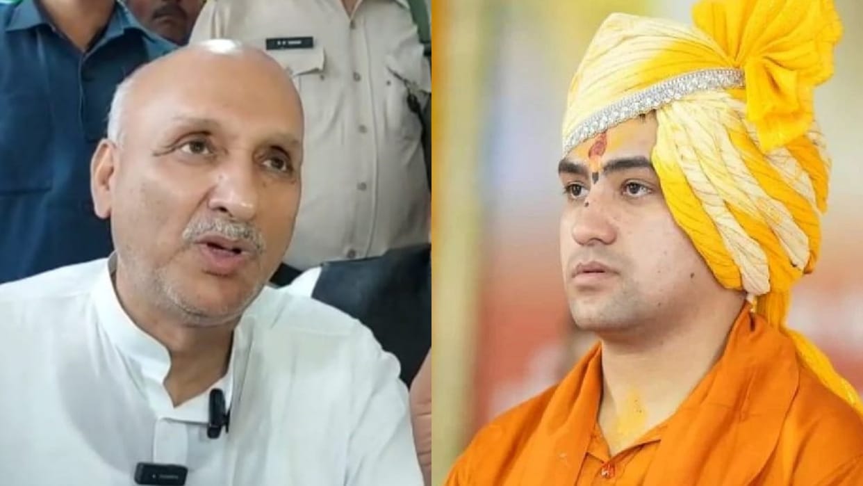 Education Minister Chandrashekhar says if Dhirendra Shastri comes to Bihar, he will be jailed