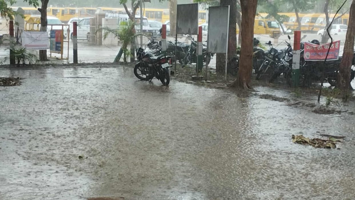 Gorakhpur Weather after heavy rain start