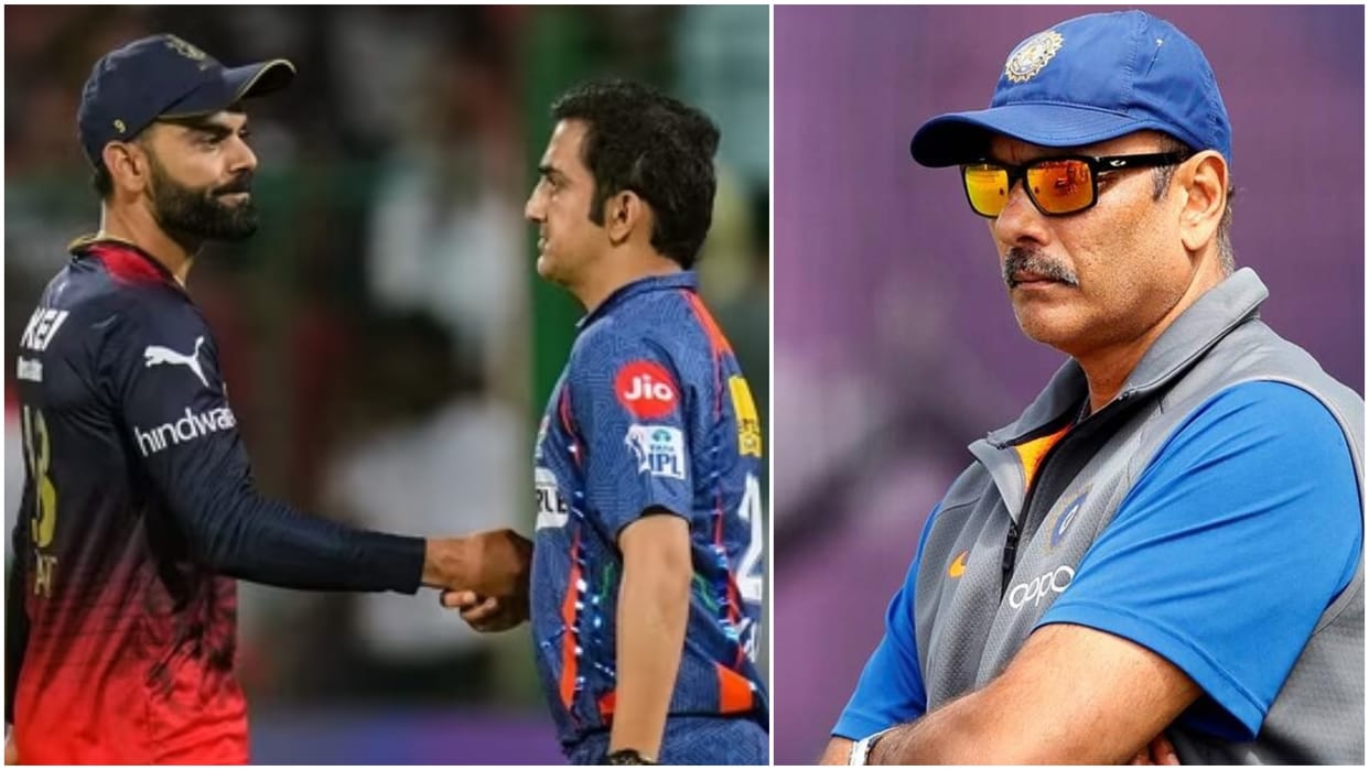 IPL 2023: Ravi Shastri is ready to end dispute between Virat Kohli and Gautam Gambhir; saic this | RCB vs LSG