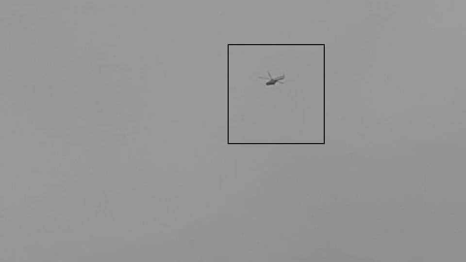 Unidentified helicopter Wandering in sky in Kedarnath for one and a half hours No one Knows