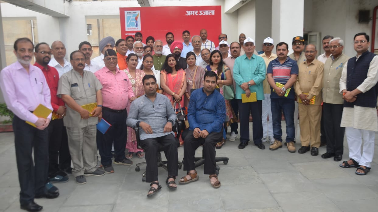 Amar Ujala Samvad: Social workers told how our mayor should be that Said complaint boxes should kept in every