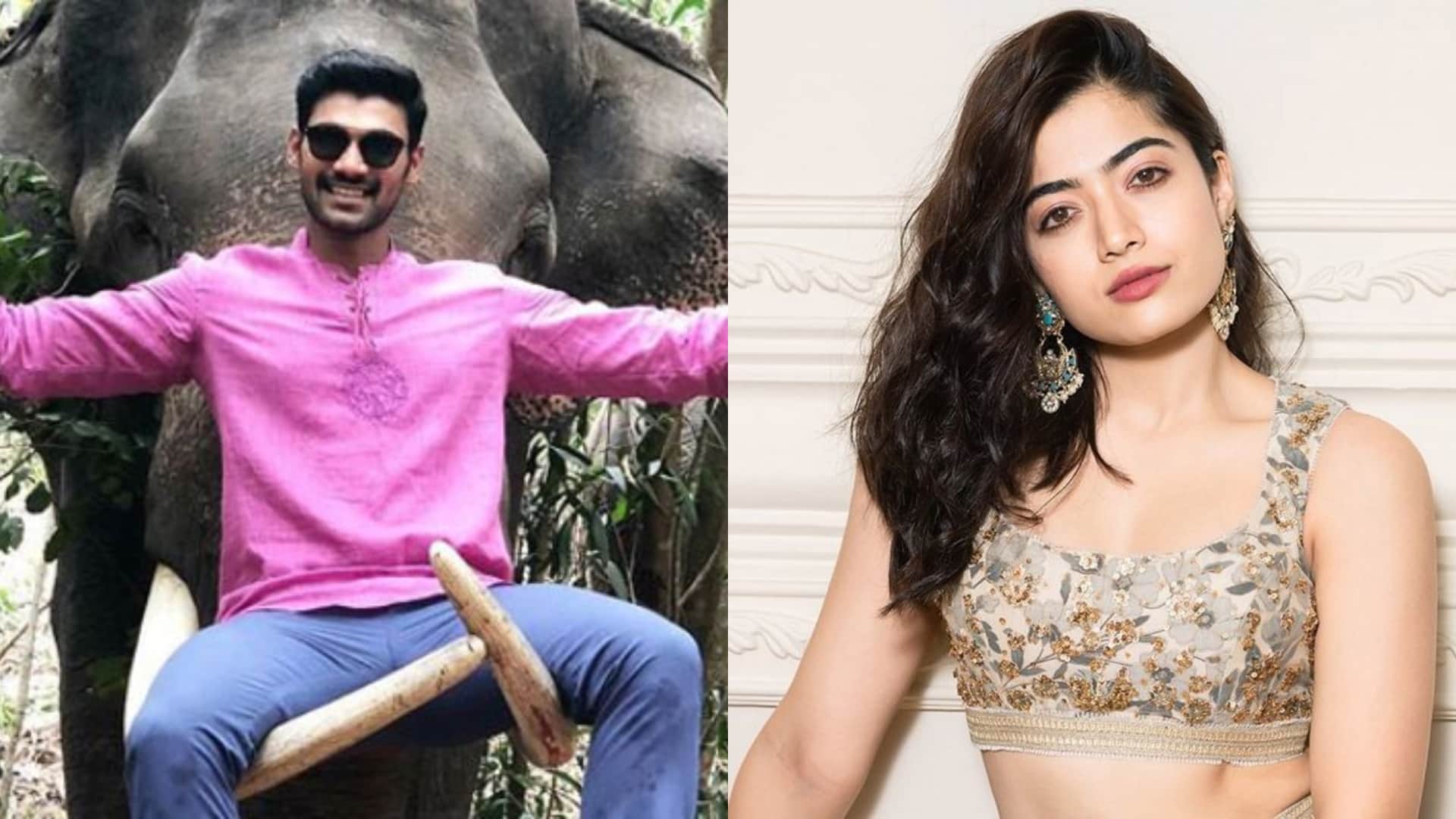 Sreenivas Bellamkonda Rashmika Mandanna Dating Rumor Actor Said We Are Just Good Friends