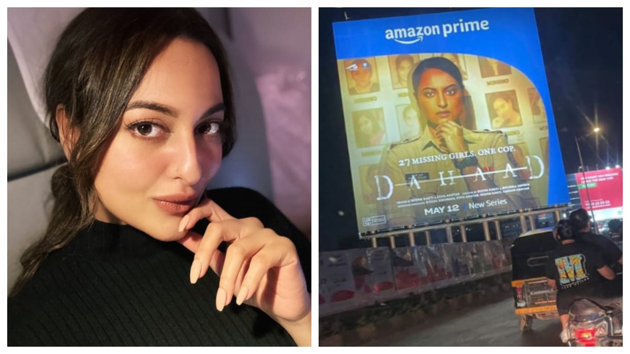 Dahaad: Sonakshi Sinha is excited for her upcoming series trailer launch says Just me waiting for you