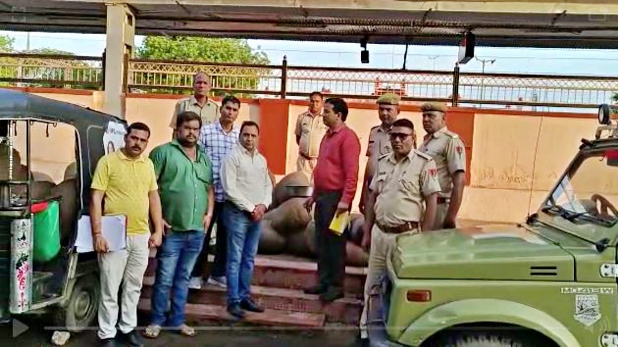 Sawai Madhopur Medical food security team seized more than 100 quintals mawa on suspicion of adulteration