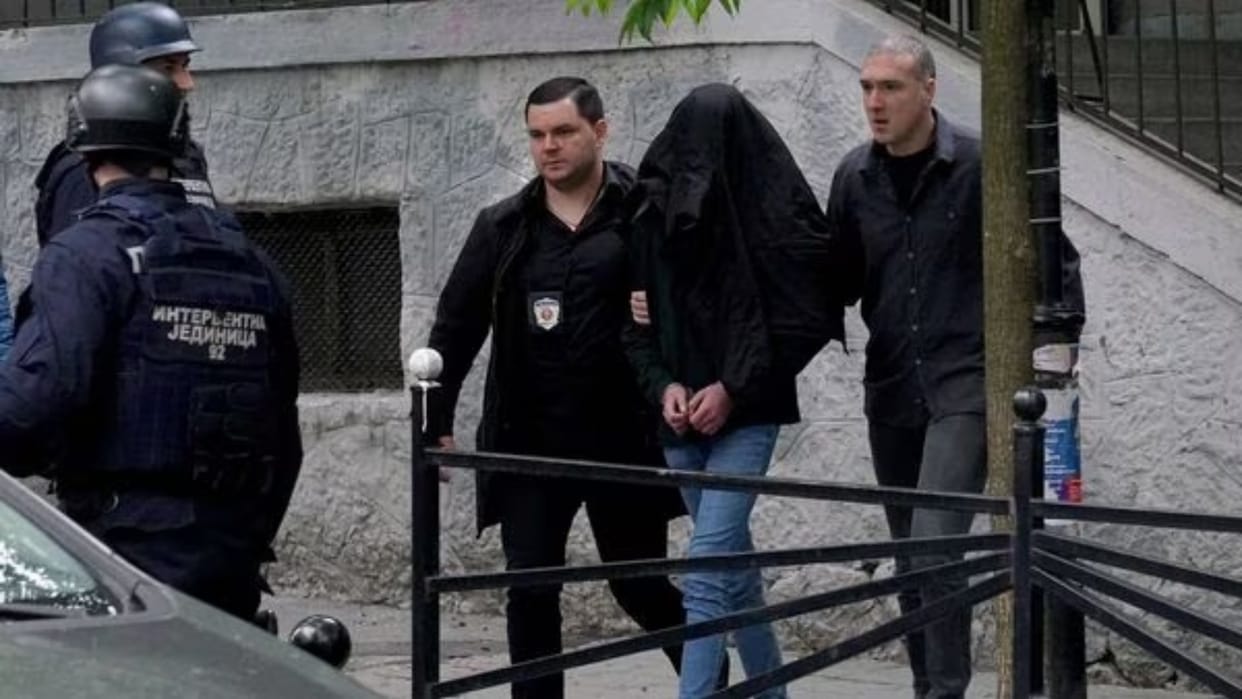 serbia school mass shooting killed eight children security guard accused student arrested