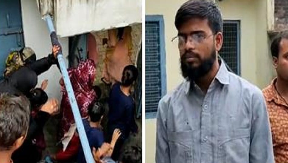 Youth arrested while distributing Rs 200 to people in Sambhal
