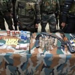 Jammu Kashmir: OP MACHHAL PRAHAR- माछल सेक्टर में आतंकियों से बरामद हथियार