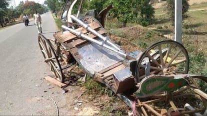 man dies in horse buggy hits by unknown vehicle in budaun