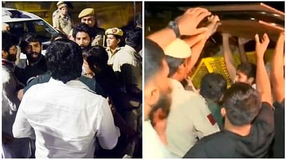 Wrestlers Protest: जंतर-मंतर पर पहलवानों और दिल्ली पुलिस में झड़प, बजंरग का आरोप- हमारे खिलाफ हो रहा बल प्रयोग Wrestlers Protest scuffle breaks out between protesting wrestlers and Delhi Police at Jantar Mantar