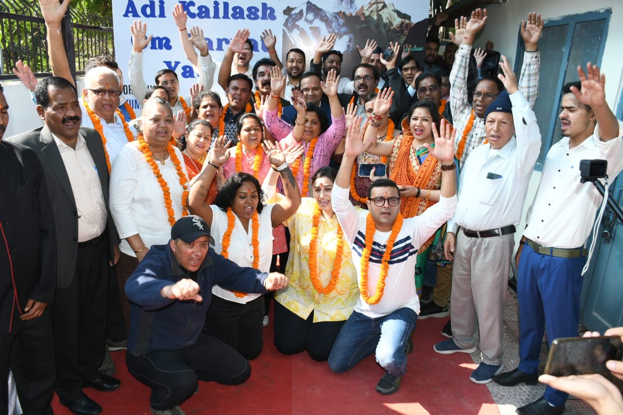 Adi Kailash Yatra 2023: first team reached Gunji