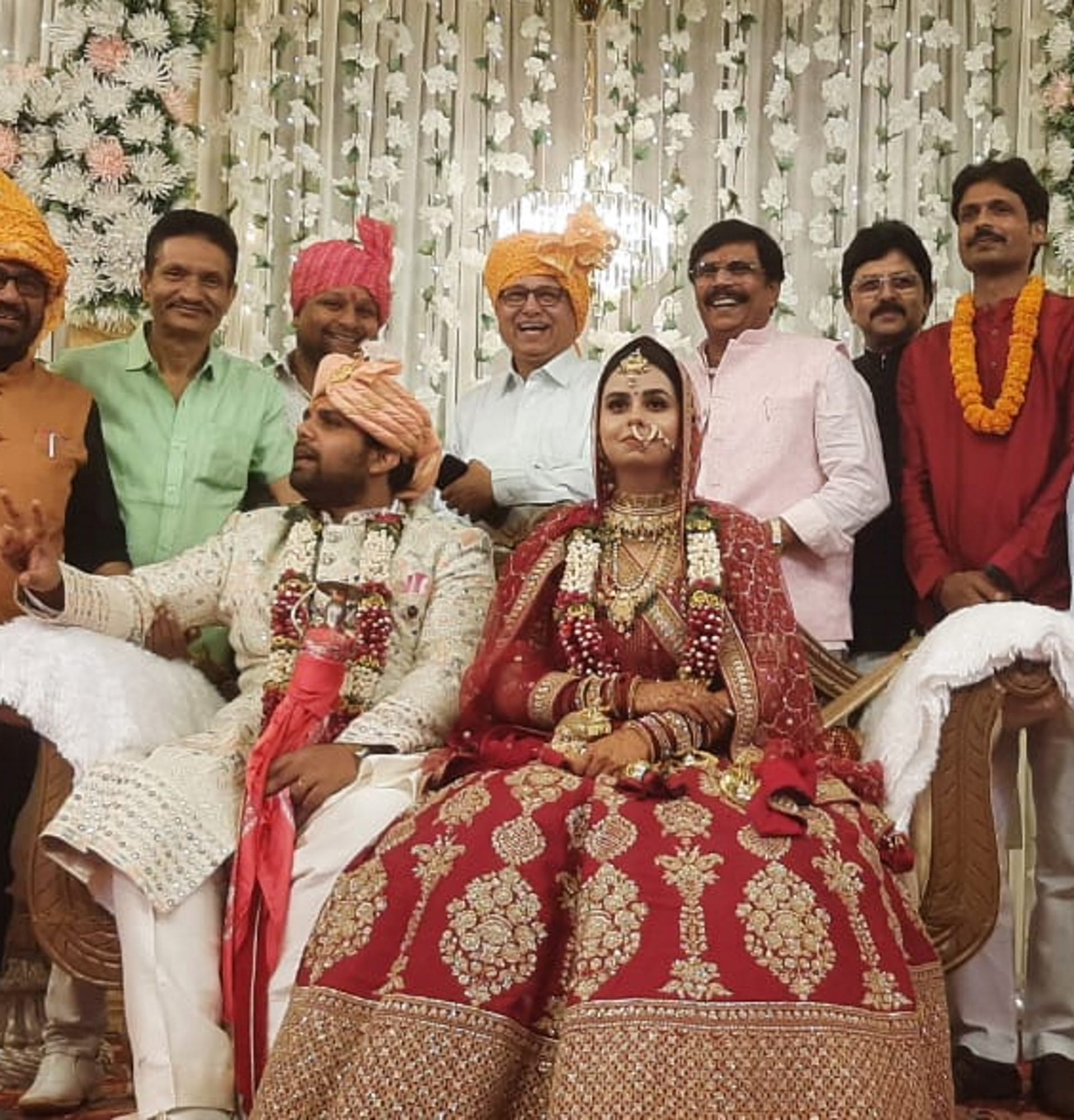 Bihar Bahubali Anand Mohan son Chetan Anand got married in royal style in Dehradun Uttarakhand news in hindi