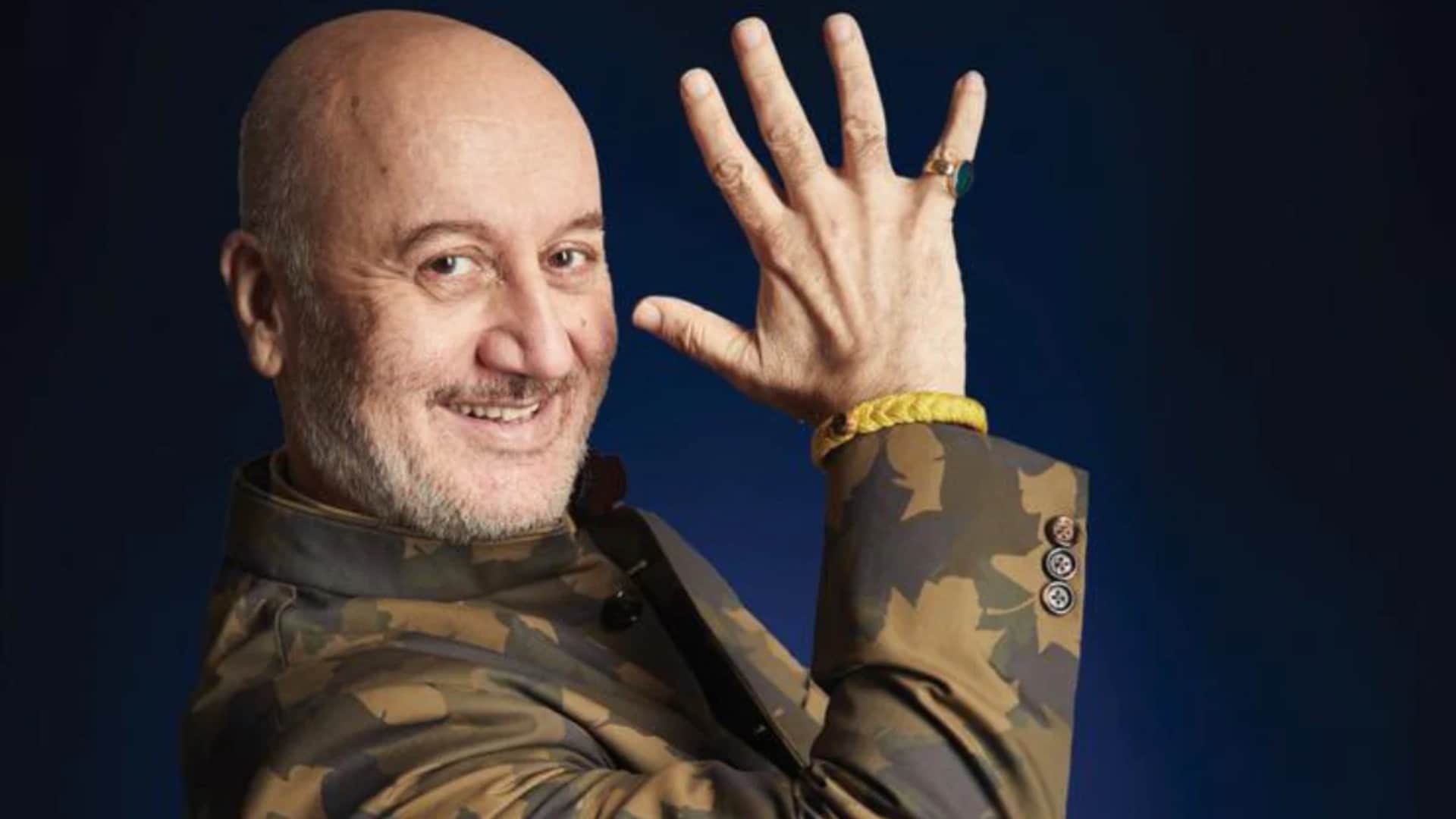 Anupam Kher injured during shoot of Vijay 69 Actor shared Photos on social media