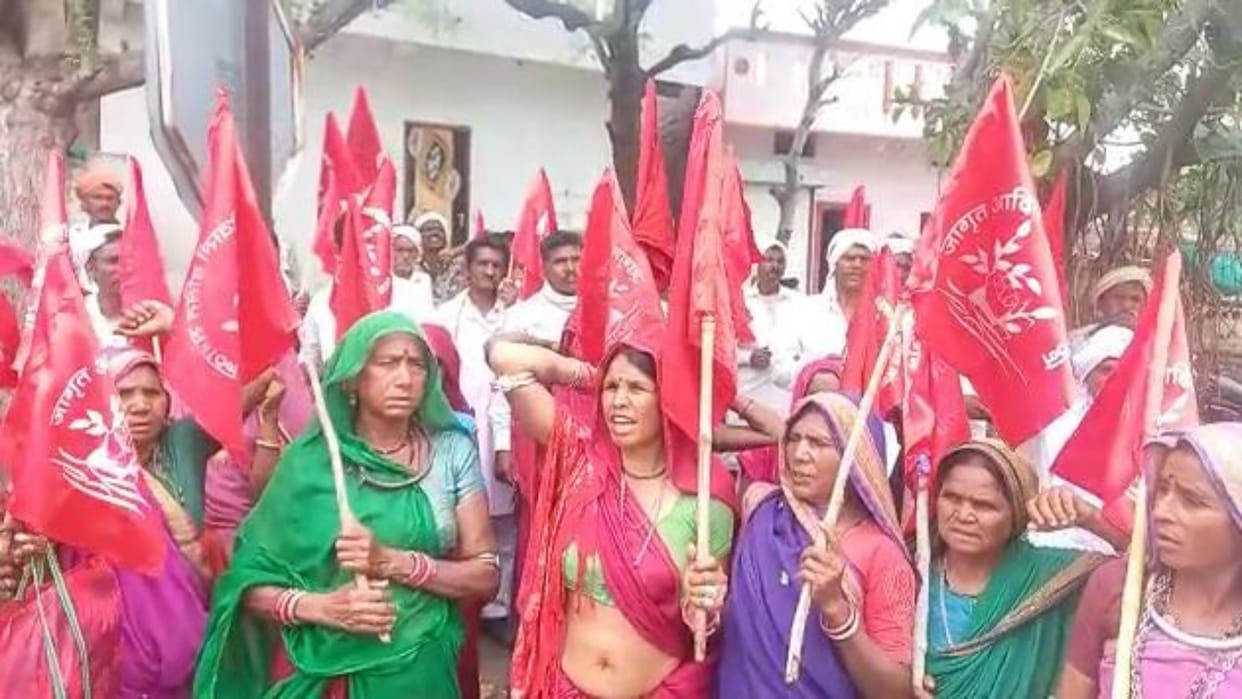 Barwani News Awakened tribal Dalit organization took out rally